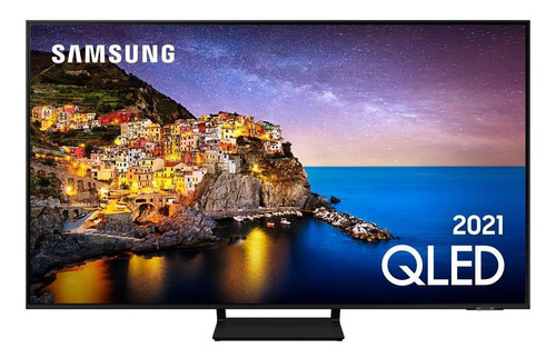 Imagem 1 de 11 de Smart Tv Samsung 55, 4k Ultra Hd Qled Qn55q70aagxzd, Wi-fi
