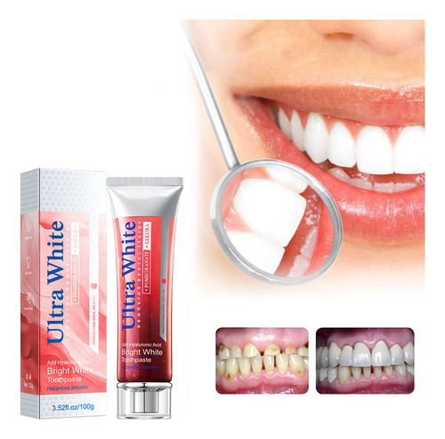 Pasta De Dientes Quitamanchas Iluminadora J Lemon Mint, 100