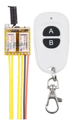 Rele Relevo Relay Portatil Rf Multivoltaje Entre 3.7v Y 12v