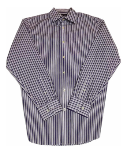 Camisa Morada Rayas Banana Republic Chica