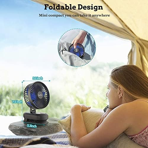 A Handfun Ventilador De Escritorio Ventilador Recargable