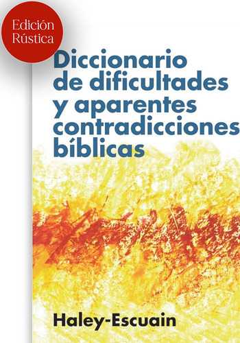 Libro Diccionario De Dificultades Y Aparentes Contrad. Bi...