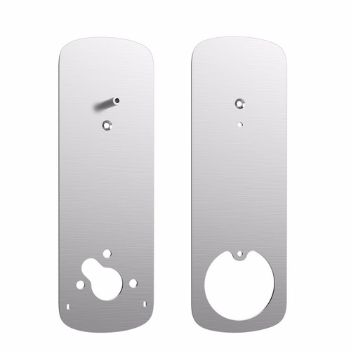 Accesorio Placa Cobertura Plateado P/ Modelo Tekno Smart