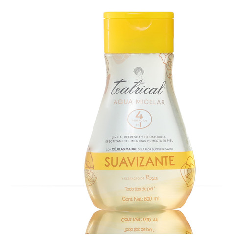 Teatrical Agua Micelar Rosas - Suavizante 600 Ml