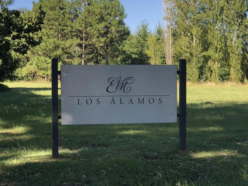 Lote En Venta En Estancia Villa Maria Barrio Los Alamos- Oportunidad