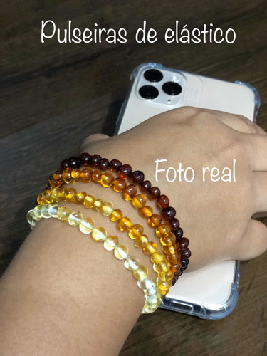 Pulseira De Âmbar P/ Adulto Original ***