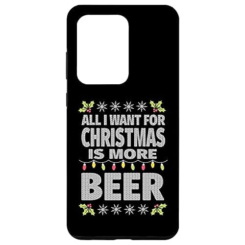 Galaxy S20 Ultra Holiday Drunkmess Christmas Beer Case