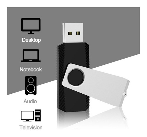 Memoria Usb 32gb Mini Pendrive De Metal Unidad Flash Usb