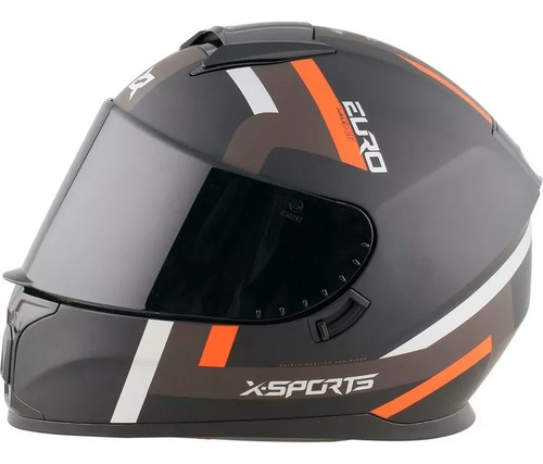 Casco Moto Xsports M66 Certificado Dot Doble Visor