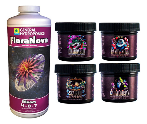 Floranova Bloom 946ml + Kit Completo Autocultivo Indoor Pro