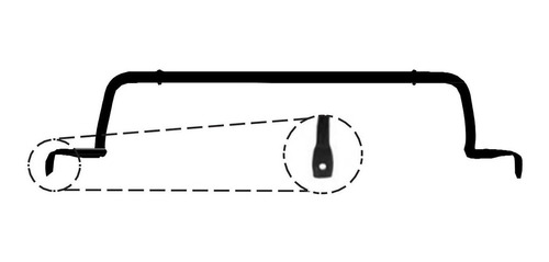 Barra Estabilizadora P/ Ford Ecosport 4x2 Delantera