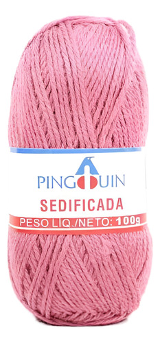 1 Kilo Ovillo Sedificada Pingouin 100g 30% Lana 70% Acrili Rosa Oscuro