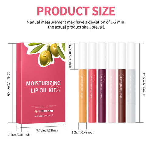 Set Hidratante Lipgloss Pcs, Brillo De Alta Calidad, Aleta D