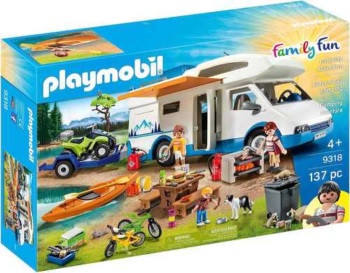 Playmobil Family Fun 9318 Camping Aventura