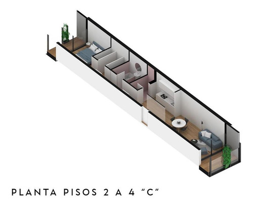 Imagen 10 de 12 de 1-2-3 Dormitorios Con Amenities Y Opción De Cochera