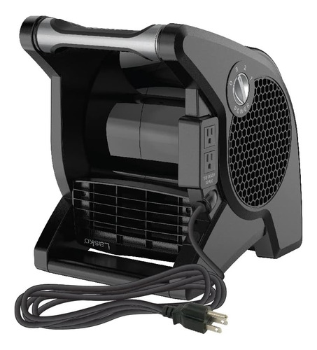 Ventilador Giratorio Lasko, Ventila, Extrae Y Seca, Portátil
