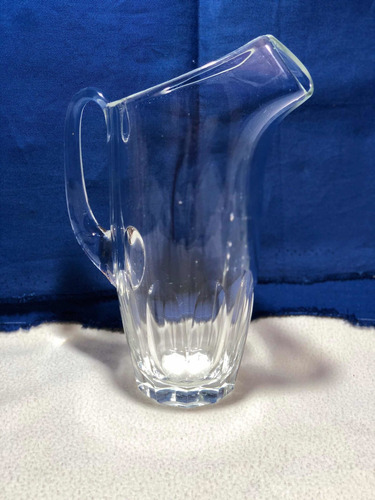 Antigua Jarra De Cristal Tallada S4 (Usado)