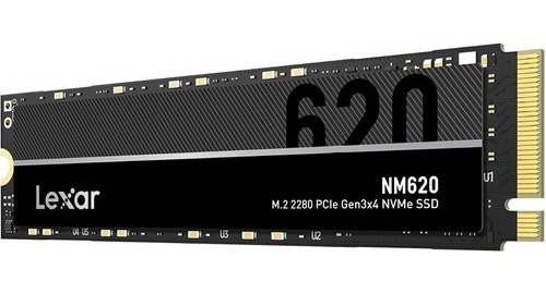 Imagen 3 de 10 de Disco Sólido Ssd Lexar Nm620 512gb M.2 Nvme 2280 Pcie Negro