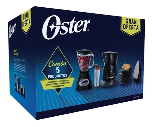 Combo licuadora y plancha oster hotsell
