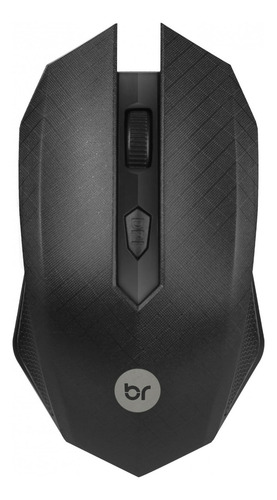 Mouse Sem Fio Bright 0053 1200 Dpi 2,4ghz Wireless Preto