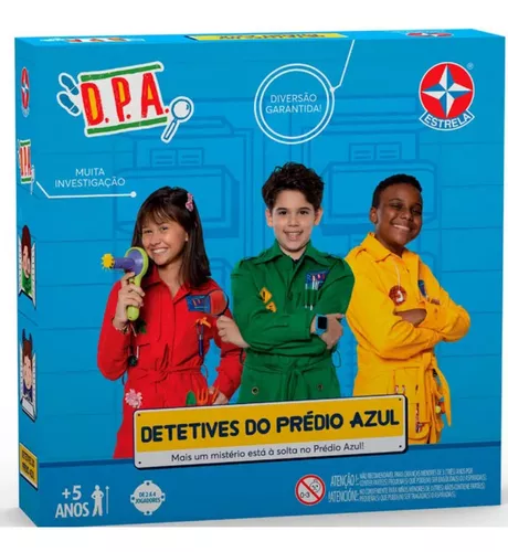 Jogo de Tabuleiro - Detetives do Prédio Azul - DPA - Estrela