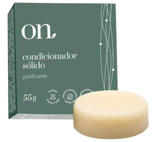 Kit 2x: Condicionador Sólido Purificante Natural 55g