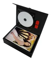 Comprar Pack De 5 Estuches Negro 6x8  Para Fotografias Dvd Y Usb 