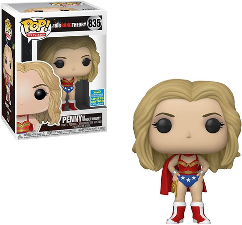 Funko Pop The Big Bang Theory Penny As Wonder Woman Sdcc
