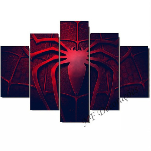 Homem Aranha Painel Decorativo Quadro Mosaico Roupa 06mmmdf