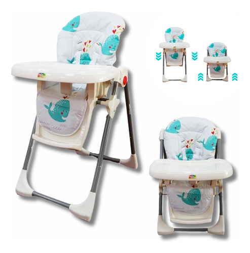 Cadeira De Refeicao Impactus Baleia - Baby Style