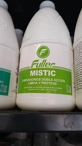 Mistic Limpia Vidrios Doble Acción De Fuller 1/2 Galón.