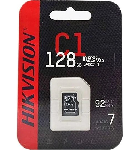 Memoria Hikvision 128gb C10 Para Camara Celular Factura