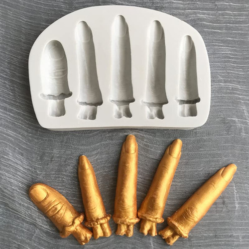 Masa De Silicona Cestony Para Halloween, Con Dedos Falsos, C