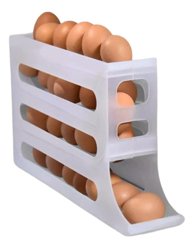 Contenedor De Huevos Para Refrigerador Con Enrollamiento Aut