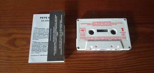 Pete Seeger - En Argentina - Cassette (nuevo)