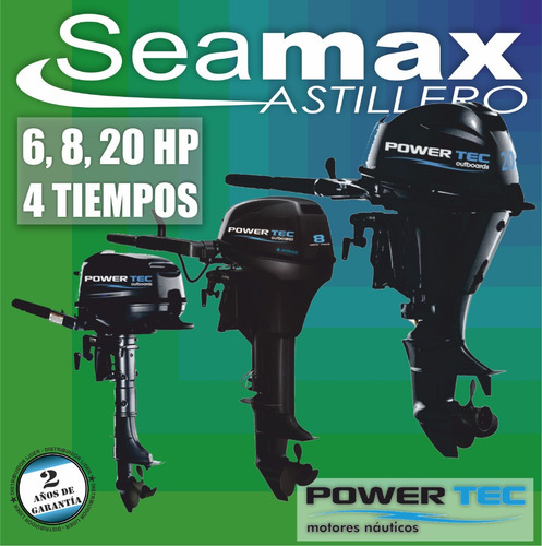 Imagen 2 de 18 de Powertec 15 Hp 4 T 0 Hs Mejor Precio