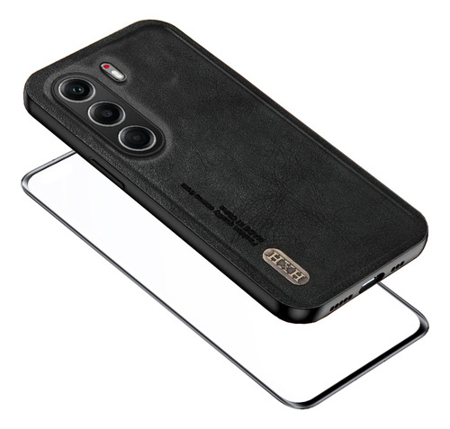 Funda Para Tecno Camon 40 Pro Piel Exfoliante Antigua+mica