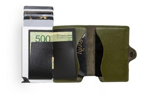 Imagen 5 de 5 de Billetera Walla Wallets - Even Green