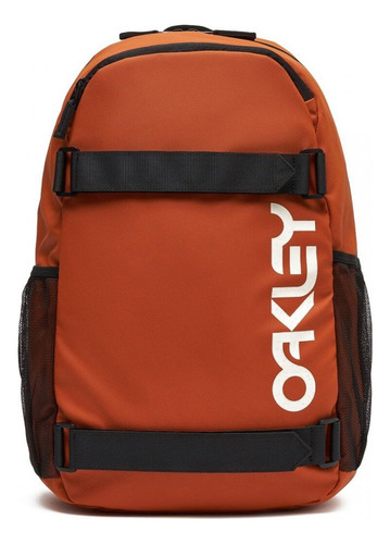 Oakley Mochila Urbana The Freshman Skate Backpack 20 Lts Color Ginger Diseño De La Tela Liso