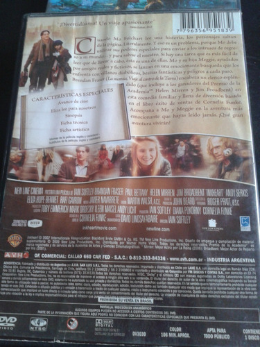 Colección-corazón De Tinta-el Mundo Mágico De Terabitha-dvd