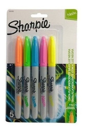 Sharpie Colores Neon X5 1925282