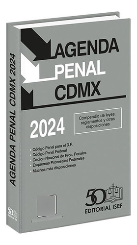 Agenda Penal De La Ciudad De México 2024 