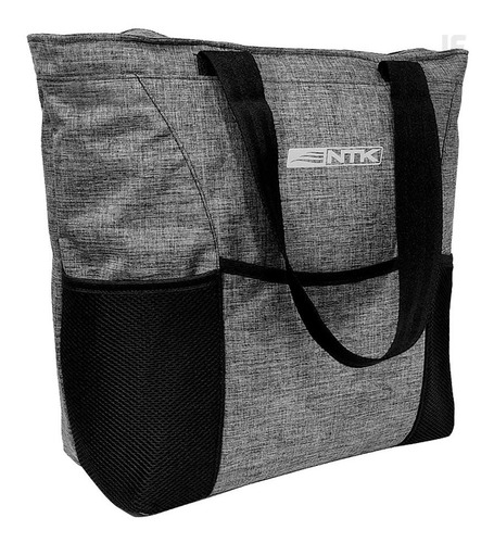 Bolsa Térmica Cooler 15 Litros Freezer Para Cerveja E Praia Cor Cinza com Preto Voltagem da bateria N/A