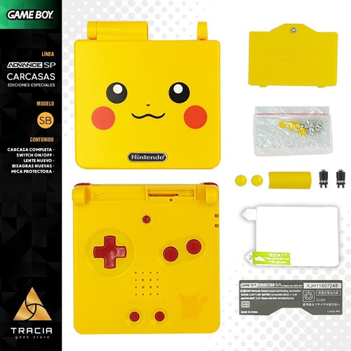 [ Carcasa Gba Sp ] Kit Completo Ediciones Especiales Tracia