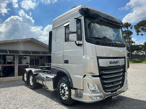 Daf Xf 480 Tração 6x2 Prata Ano 2021/2022 Susp. Mola Daf480 