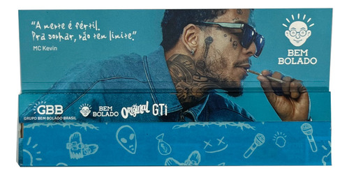 Caixa Seda Bem Bolado Mc Kevin Brown King Size Large