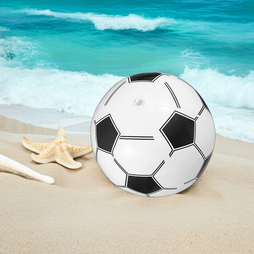 2 Pelotas Inflables: Balones De Playa De Fútbol De 16 Pulgad
