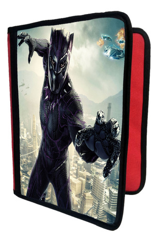 Funda Sublimada Tamaño A4 De Pantera Negra T201