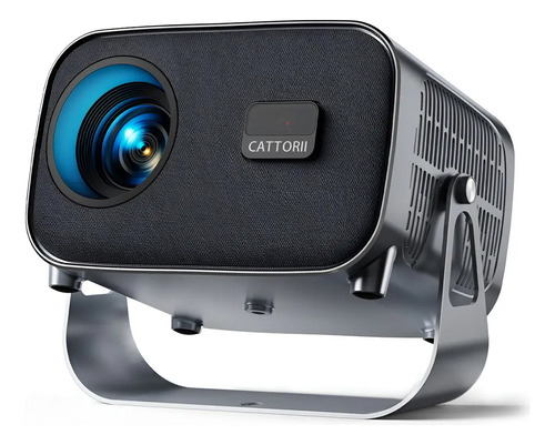 Proyector Cattorii Android Wifi 4k Led Enfoque Eléctrico Color Gris oscuro