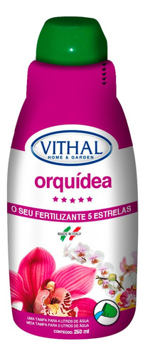 Fertilizante Líquido Para Orquídeas Vithal 250ml
